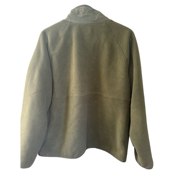Te Verde green button down fleece jacket size large - Picture 2 of 9